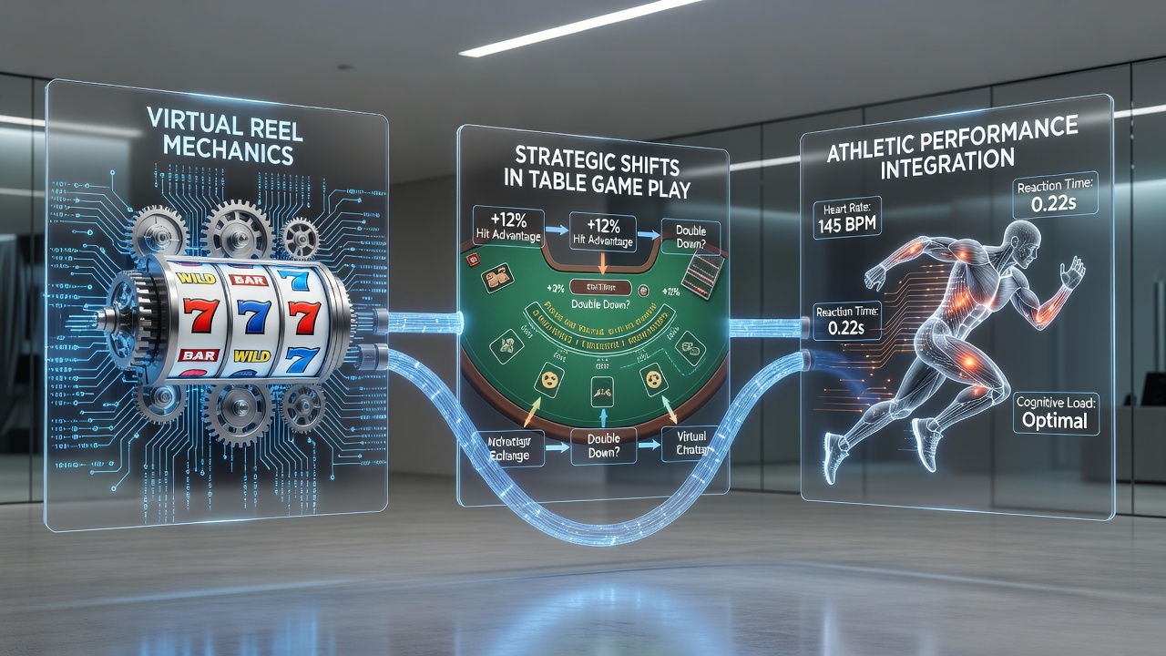 Data visualization charts displaying user navigation patterns between virtual reels, table games, and athletic odds across mobile app platforms