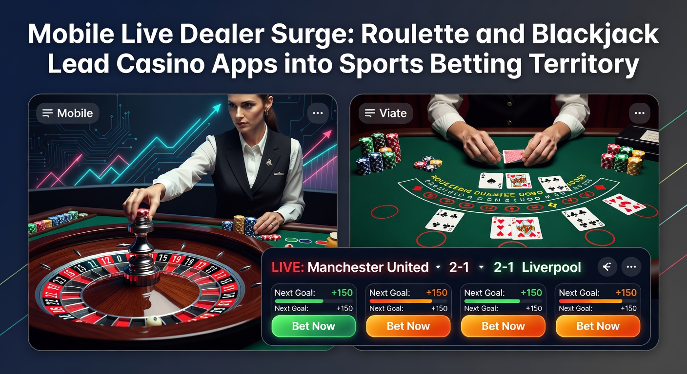 Smartphone displaying a live roulette table with a dealer spinning the wheel in real-time, surrounded by betting options on a casino app interface